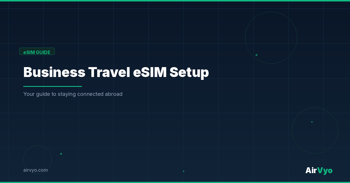 Best Connectivity Setup for Business Travelers Using eSIM