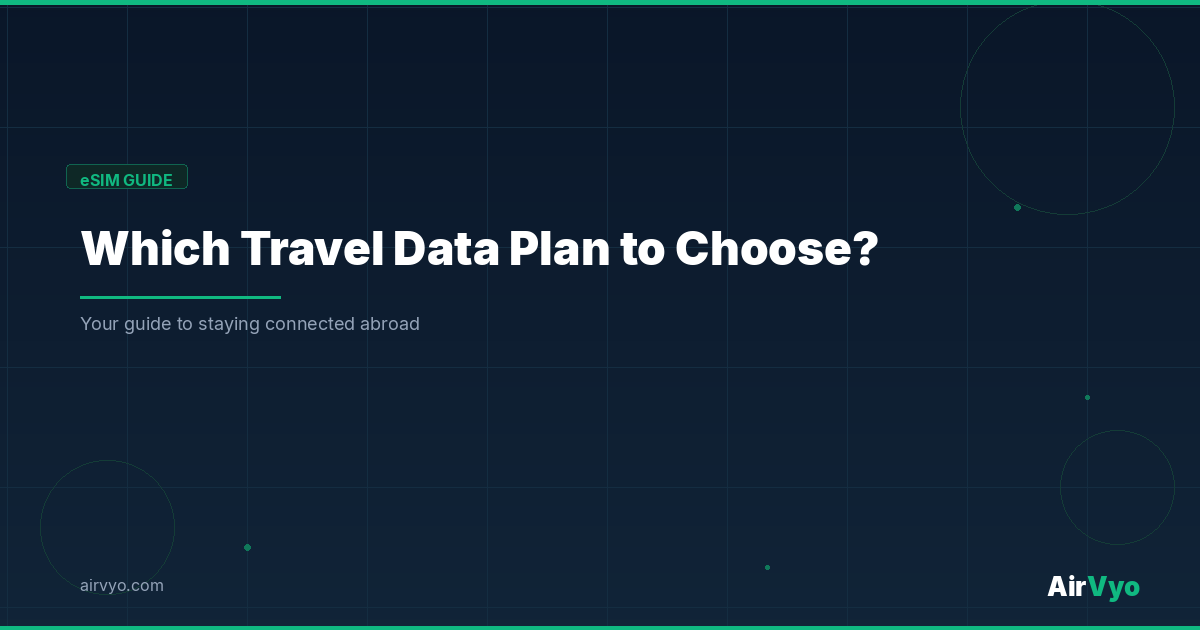 1 GB, 3 GB, 5 GB or Unlimited: Which Travel Data Plan Should You Choose?