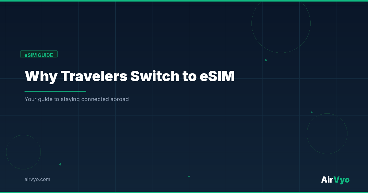Why Travelers Are Switching from Roaming to eSIM